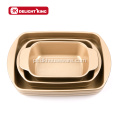 Vidro orgânico de revestimento de cor de silicone nonstick bakeware